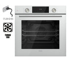 Ferre QXDMD 642 CB - 60cm Electric Built-in Oven - 73L - FryArt Turbo Fan & Turbo Resistant & Grill Resistant - White