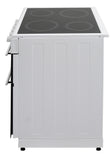 BlueFlame KCF 2200.60 SMF 60 cm VitroCeramic Freestanding Electric Cooker With Double Cavity Oven - Turbo Fan - White