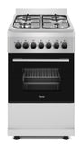 Ferre F5N40E3-X3 50x60cm Freestanding Dual Fuel Cooker with Wok Burner