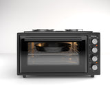 Ferre 4550X-HP  - 45L Turbo Mini Oven With 2 Plate - Black