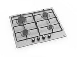 Ferre EL001 - 60cm Built-in Gas Hob - 4 Burners - Stainless Steel Body