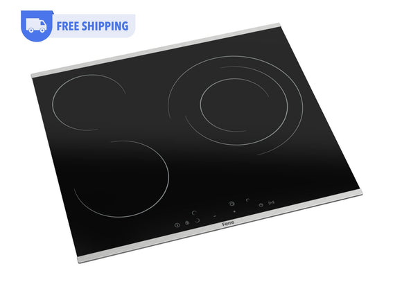 Ferre MS165 - 60cm Built-in Ceramic Hob - Black