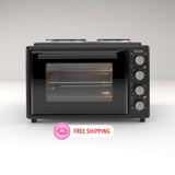 Ferre 3550X-HP  - 35L Turbo Mini Oven With 2 Plate - Black