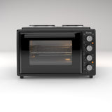 Ferre 3550X-HP  - 35L Turbo Mini Oven With 2 Plate - Black
