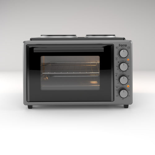 Ferre 3550X-HP  - 35L Turbo Mini Oven With 2 Plate - Grey