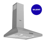Ferre 90cm Dual Fuel Range Cooker & 50cm Pyramid Chimney Hood Pack - Stainless Steel