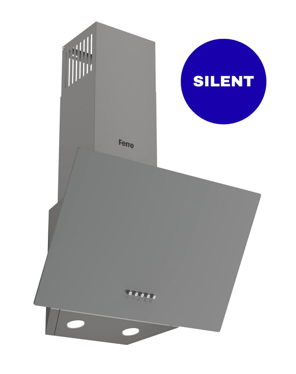 Ferre H501P-INV-GR 50cm SilentArt Chimney Hood - Grey