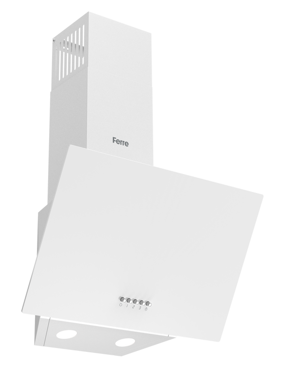Ferre H501P-WH 50cm Chimney Hood  - White