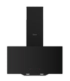 Ferre H601T-INV-BL 60cm SilentArt Chimney Hood - Single Glass - Touch Control - Black