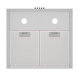 Ferre 90cm Dual Fuel Range Cooker & 50cm Pyramid Chimney Hood Pack - Stainless Steel