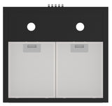 Ferre PH500-PBL 50cm Pyramid Chimney Hood - Black