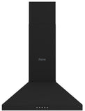 Ferre 60cm Electric Built-in Oven & 60cm Ceramic Hob (1 Dual Zone) & 50cm Pyramid Hood Pack - Black 2