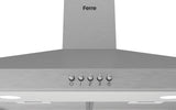 Ferre PH600-PSS 60cm Pyramid Hood - Stainless Steel