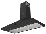 Ferre PH900-PBL 90cm Pyramid Hood Black - 500 m³/h