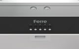 Ferre CH500P-INV-BL 50cm  SilentArt Integrated Cooker Hood - Black