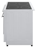 BlueFlame KCF 1000.50 50 cm VitroCeramic Freestanding Electric Cooker - White
