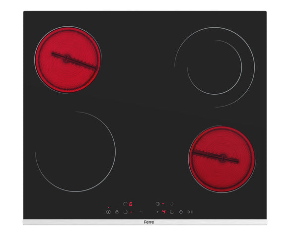 Ferre MS263 - 60cm Built-in Ceramic Hob - Black