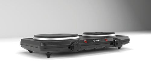 Electric Countertop Double Burner -  Free Shipping