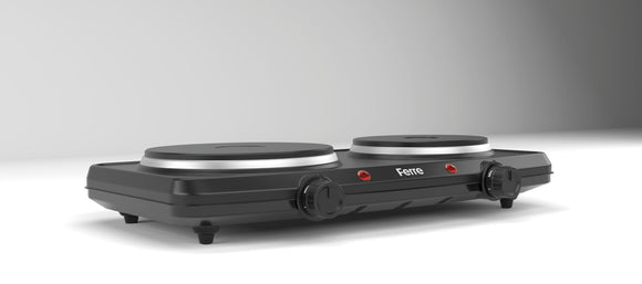 Electric Countertop Double Burner -  Free Shipping
