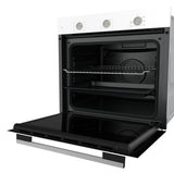Ferre QBPRM 641 CB - 60cm Electric Built-in Oven - 68L - Turbo Fan & Turbo Resistant & Grill Resistant - White