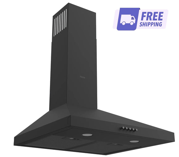 Ferre PH500-PBL 50cm Pyramid Hood - Black | Ferre Cooker