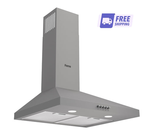 Ferre PH500 - PGR 50cm Pyramid Hood - Grey - Ferre Cooker