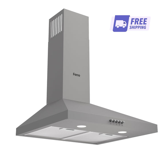 Ferre PH500 - PGR 50cm Pyramid Hood - Grey - Ferre Cooker