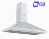 Ferre PH900 - PIN 90cm Pyramid Hood - Inox - 500 m³/h - Ferre Cooker