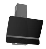 Ferre 60cm Electric Built-in Oven & Gas Hob & Chimney Cooker Hood Pack - Dual Plane - Black - Ferre Cooker