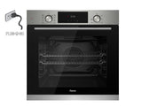 Ferre 60cm Electric Built-in Oven & Gas Hob & Chimney Cooker Hood Pack - Stainless Steel - Ferre Cooker