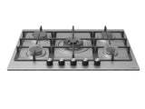 Ferre EL008 - 70cm Built-in Gas Hob - 5 Burners - Cast Iron Pan Supports - Ferre Cooker