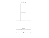 Ferre H501P-WH 50cm Cooker Hood - Ferre Cooker